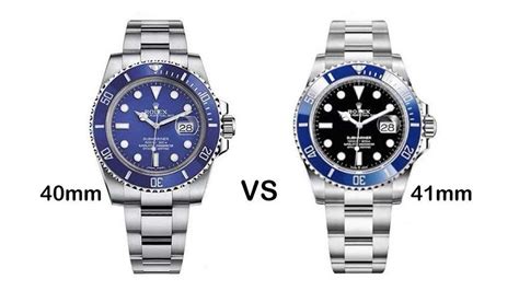 rolex submariner height|rolex submariner 40mm vs 41mm.